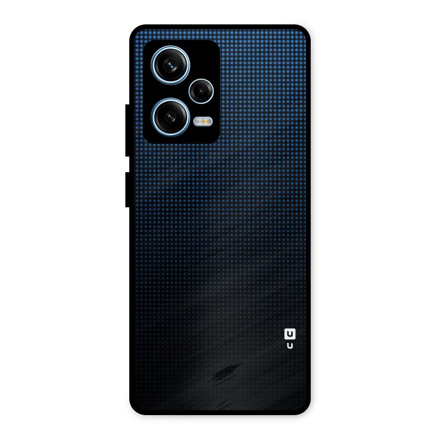 Blue Dots Shades Metal Back Case for Redmi Note 12 Pro