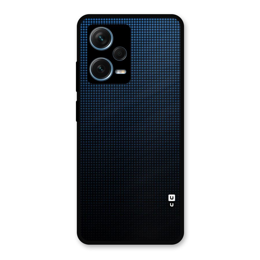 Blue Dots Shades Metal Back Case for Redmi Note 12 Pro Plus 5G
