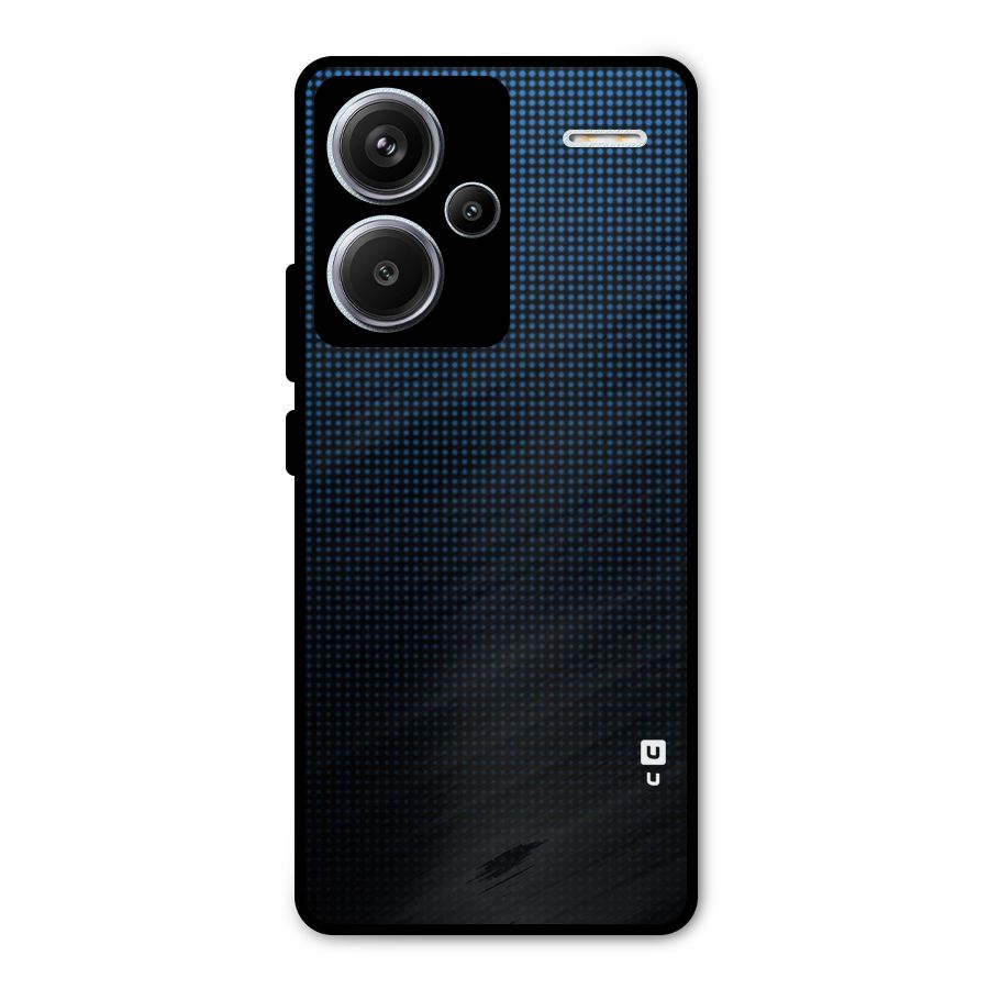 Blue Dots Shades Metal Back Case for Redmi Note 13 Pro Plus