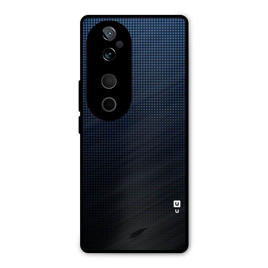 Blue Dots Shades Metal Back Case for Vivo T3 Ultra