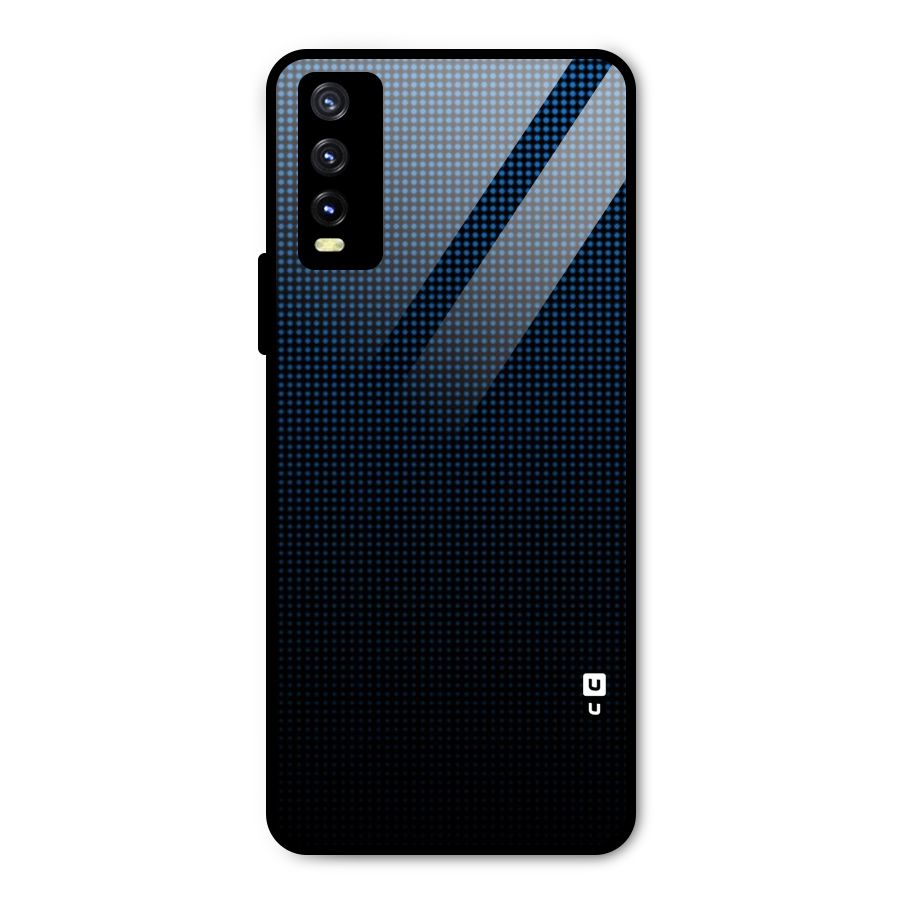 Blue Dots Shades Metal Back Case for Vivo Y20