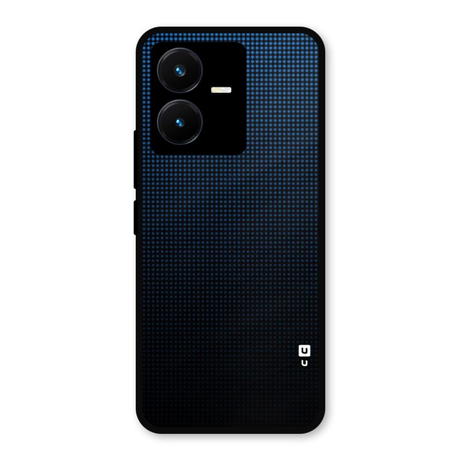 Blue Dots Shades Metal Back Case for Vivo Y22