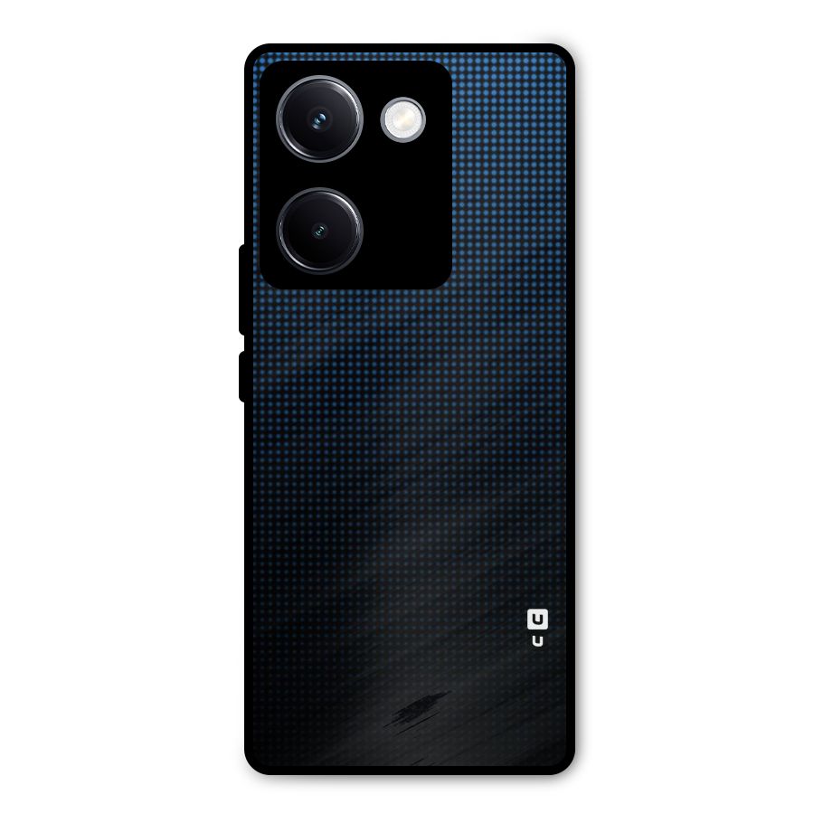 Blue Dots Shades Metal Back Case for Vivo Y300 Plus