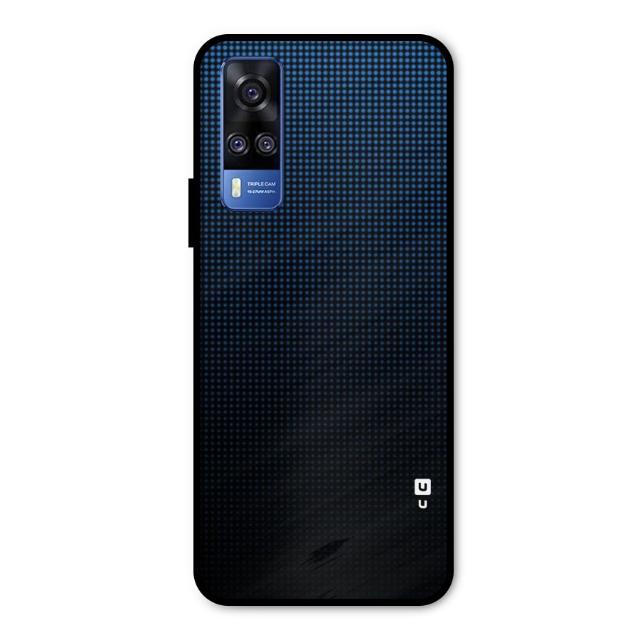 Blue Dots Shades Metal Back Case for Vivo Y31