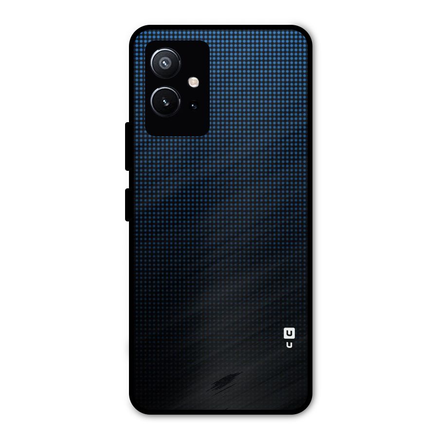 Blue Dots Shades Metal Back Case for Vivo Y75 5G