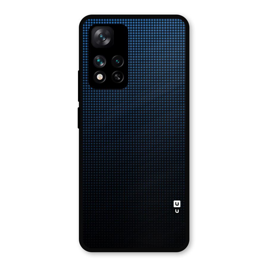 Blue Dots Shades Metal Back Case for Xiaomi 11i Hypercharge 5G
