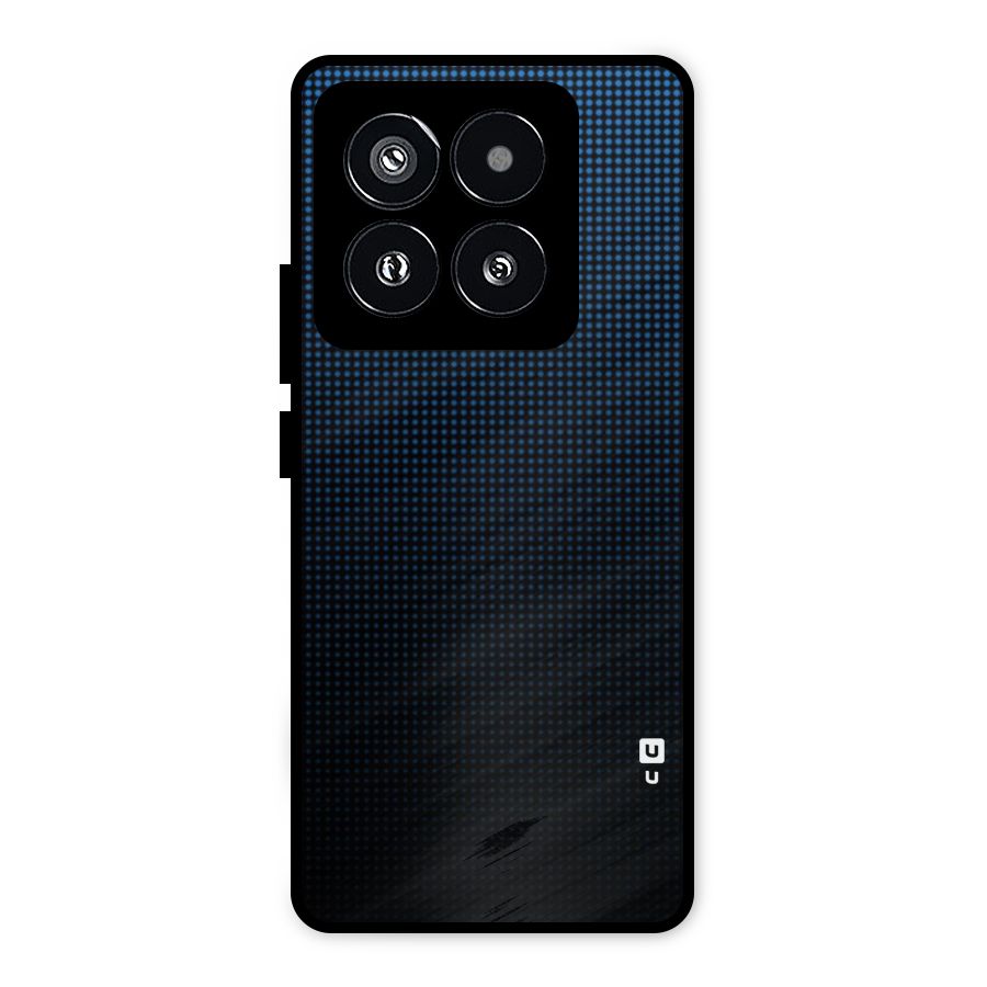 Blue Dots Shades Metal Back Case for Xiaomi 14 Pro