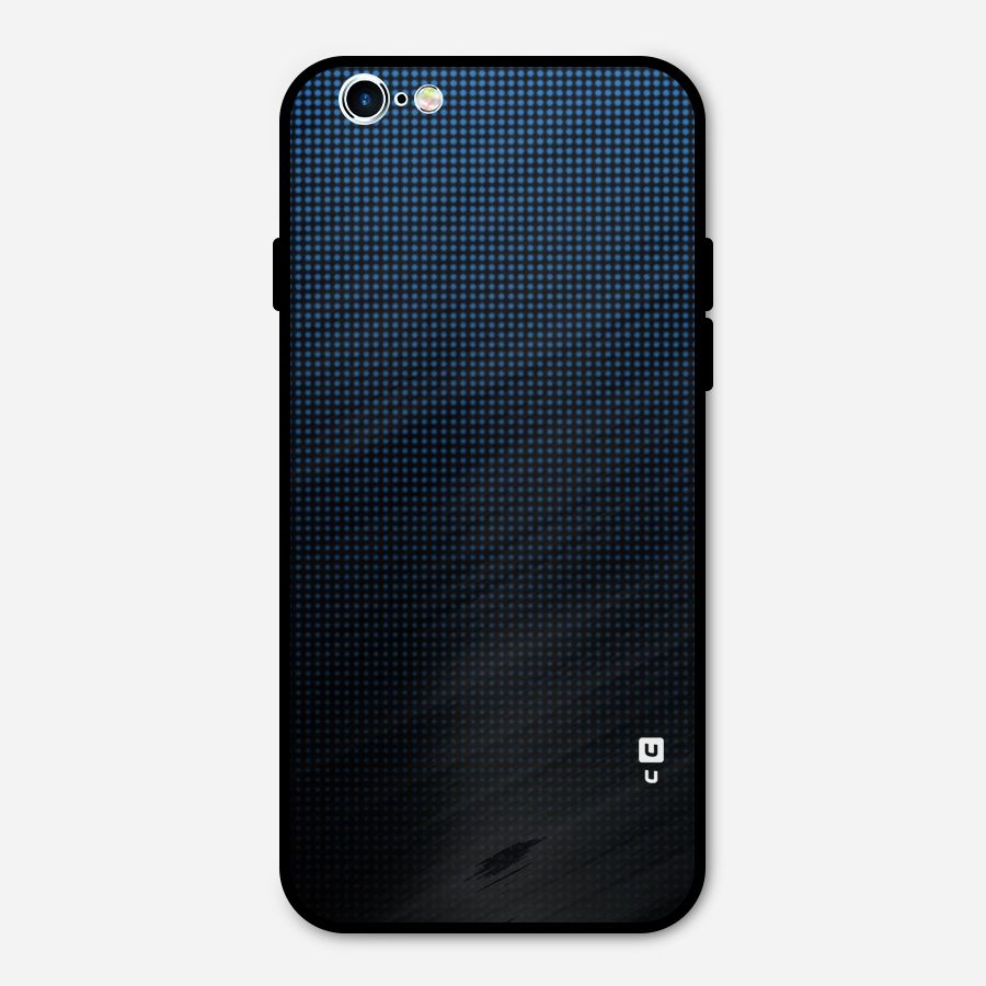 Blue Dots Shades Metal Back Case for iPhone 6 6s