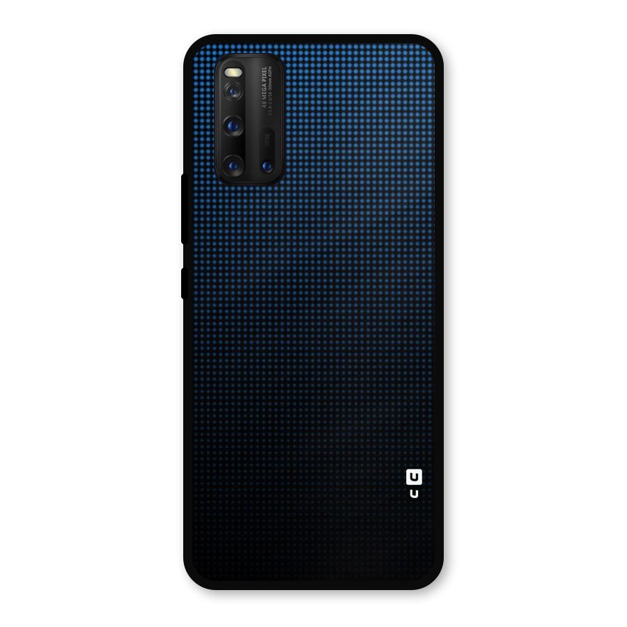 Blue Dots Shades Metal Back Case for iQOO 3
