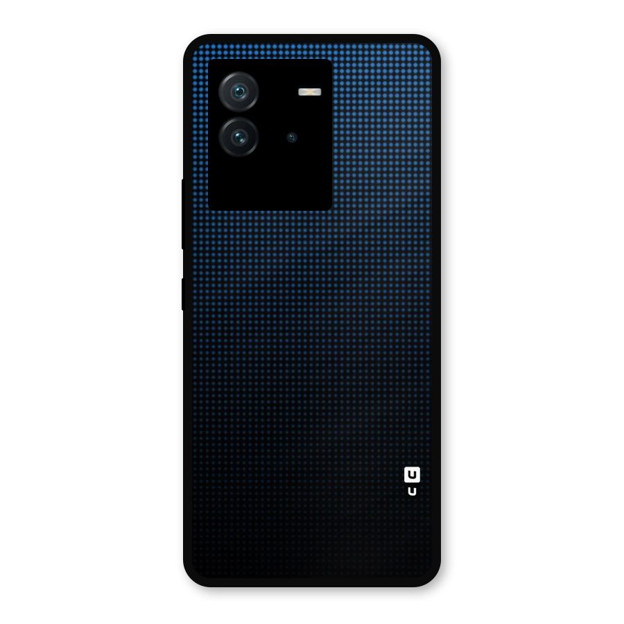 Blue Dots Shades Metal Back Case for iQOO Neo 6 5G