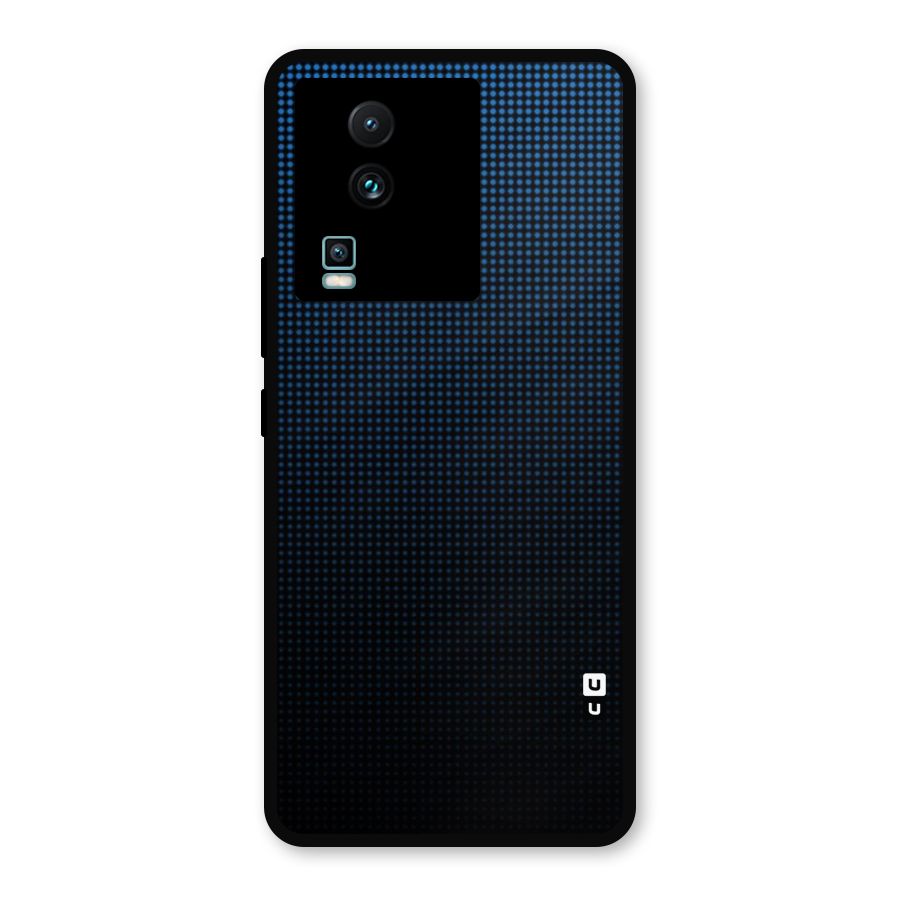 Blue Dots Shades Metal Back Case for iQOO Neo 7