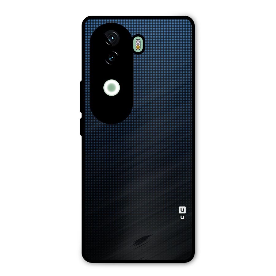 Blue Dots Shades Metal Back Case for iQOO Z9s