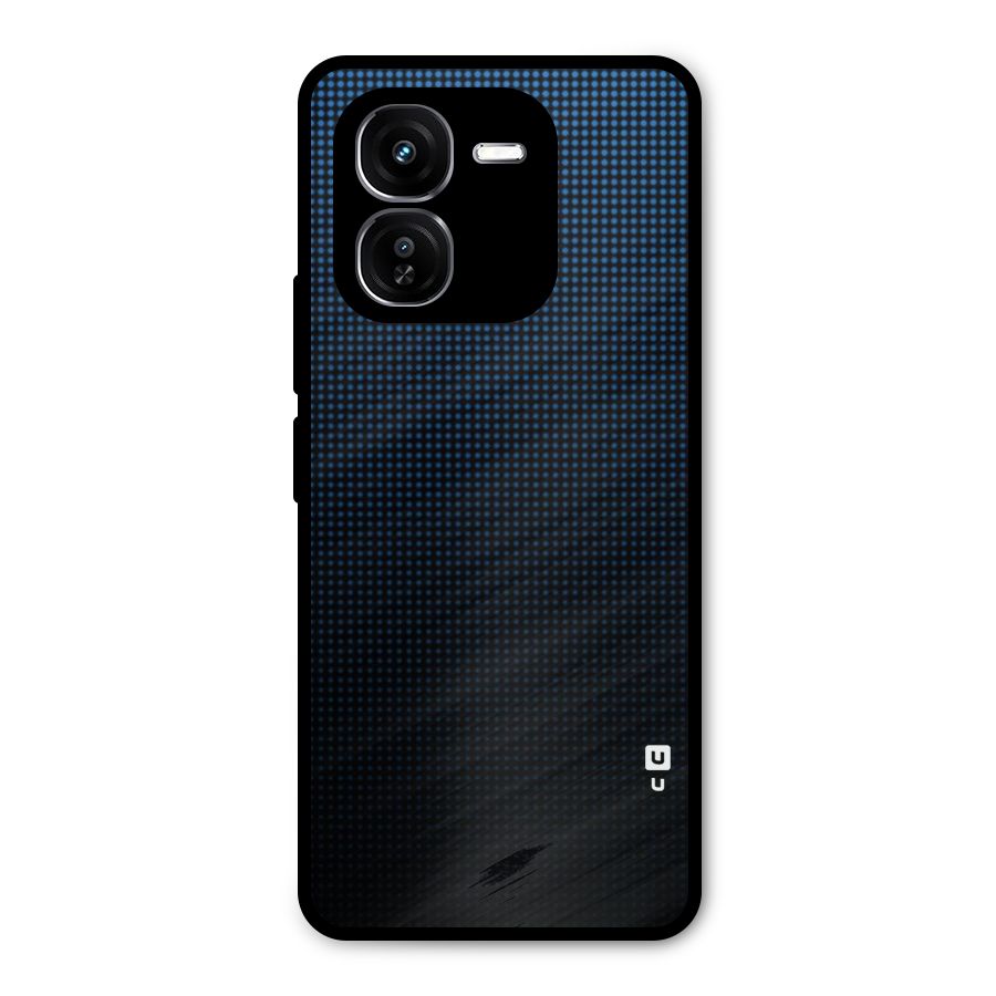 Blue Dots Shades Metal Back Case for iQOO Z9x
