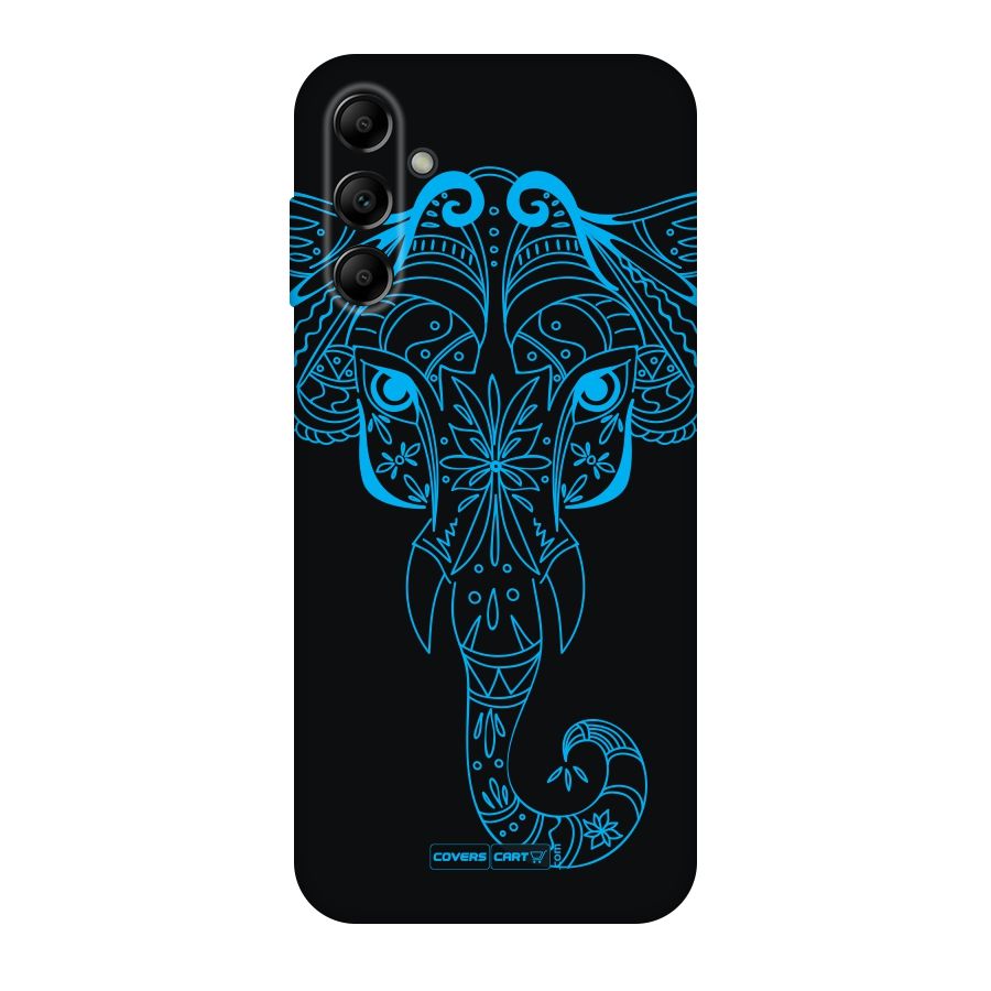 Blue Elephant Ethnic Original Polycarbonate Back Case for Galaxy A14 5G