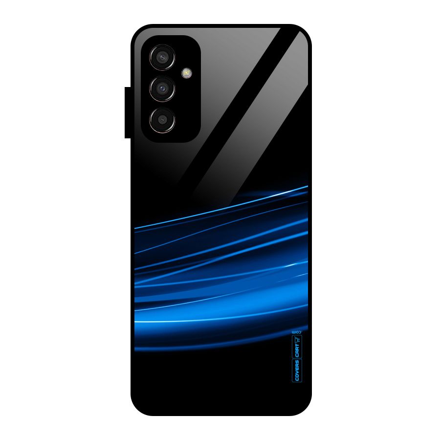Blue Flow Glass Back Case for Galaxy F13