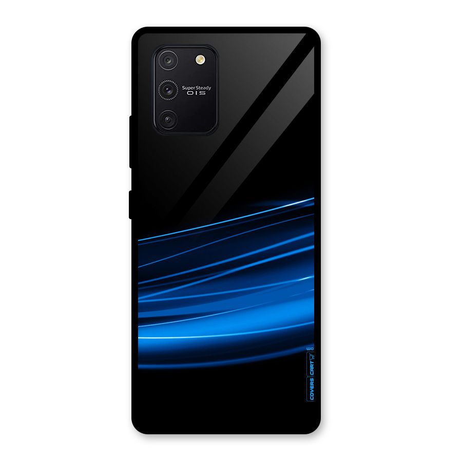 Blue Flow Glass Back Case for Galaxy S10 Lite
