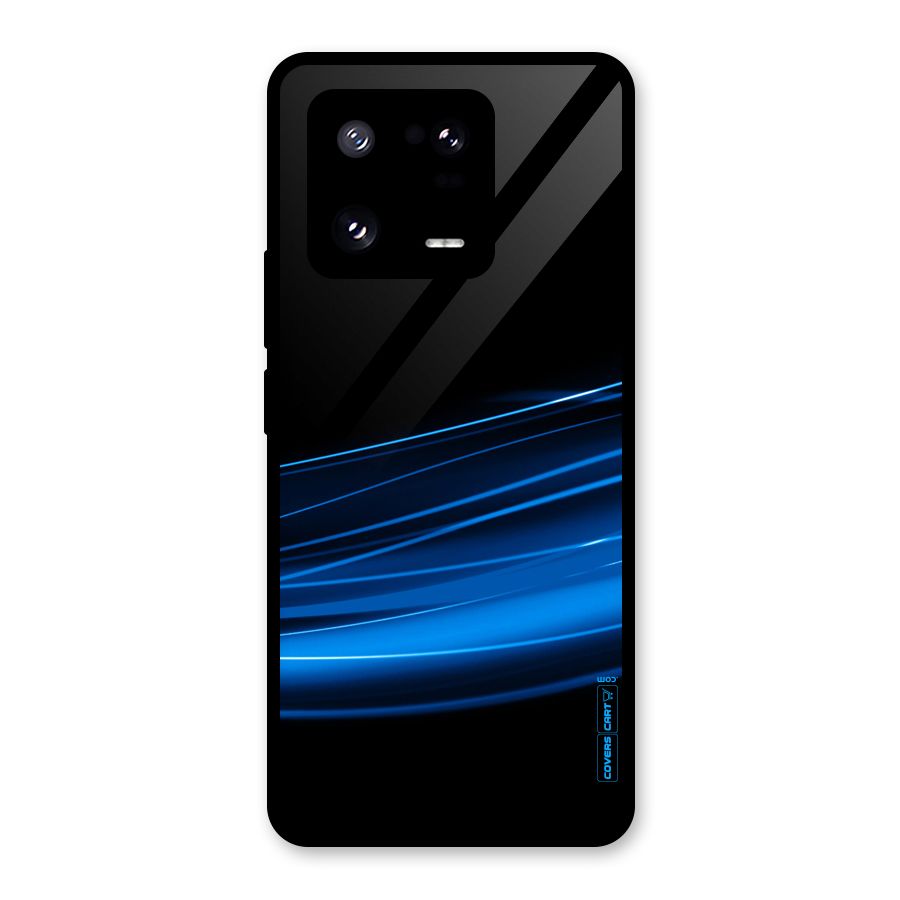Blue Flow Glass Back Case for Xiaomi 13 Pro