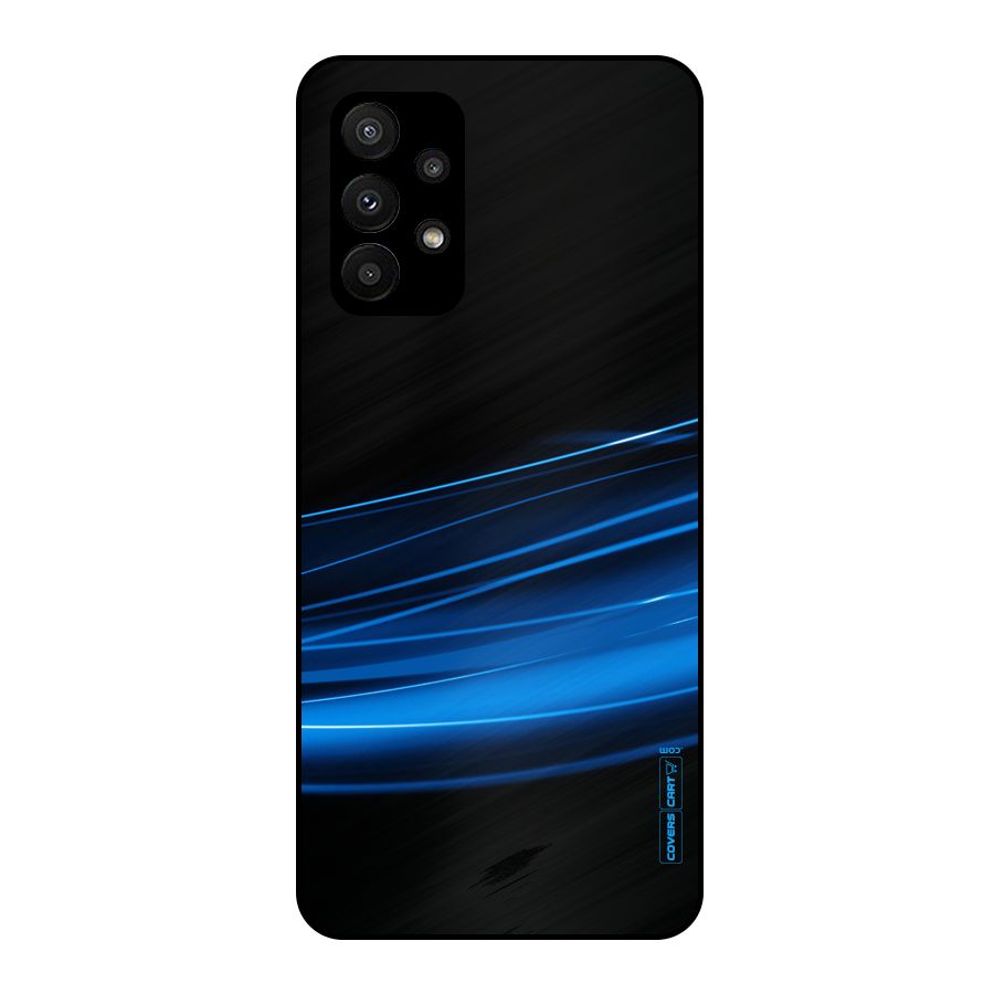 Blue Flow Metal Back Case for Galaxy A23
