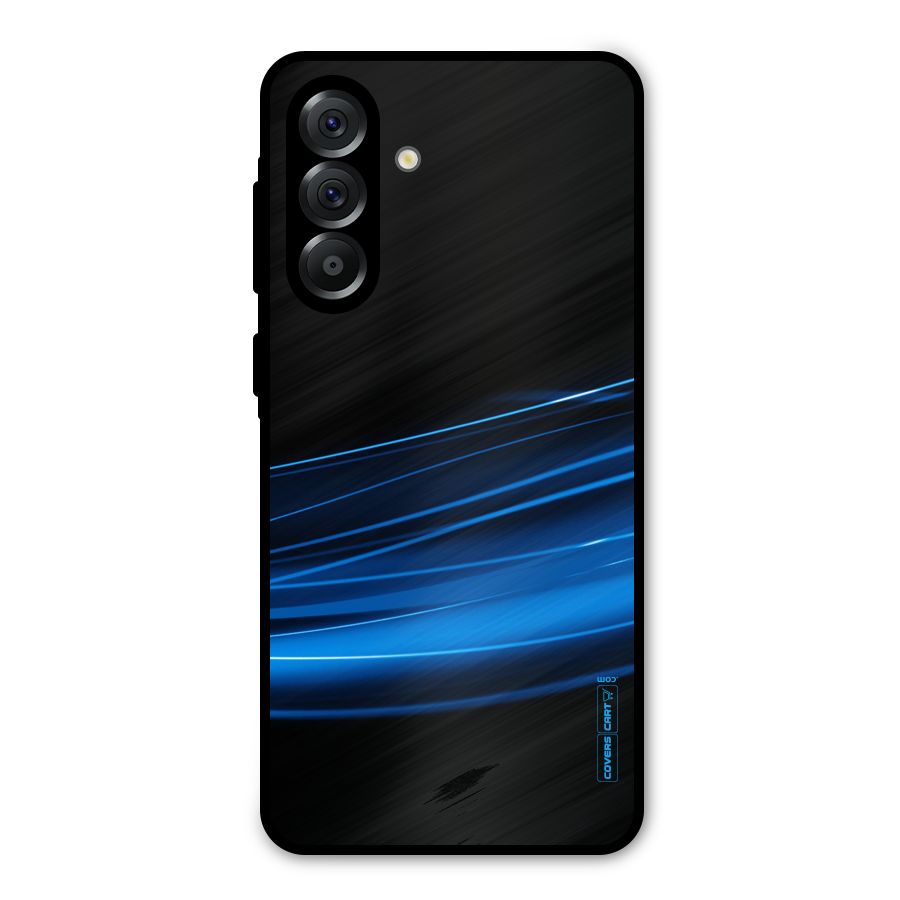 Blue Flow Metal Back Case for Galaxy A36