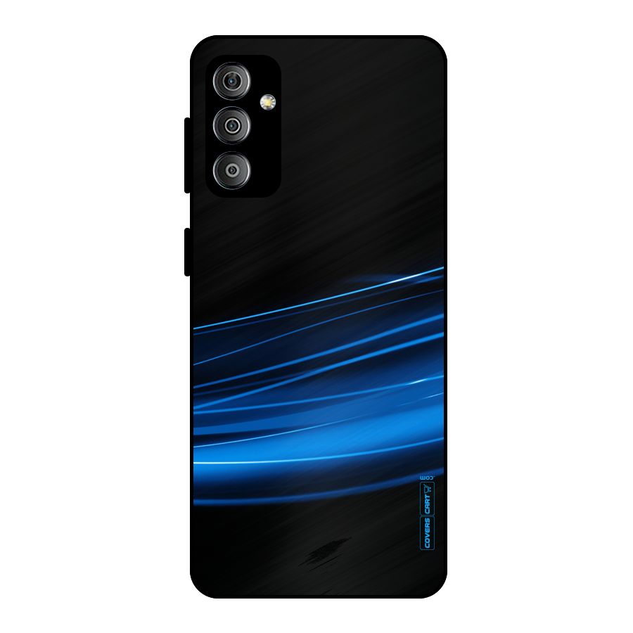 Blue Flow Metal Back Case for Galaxy F23