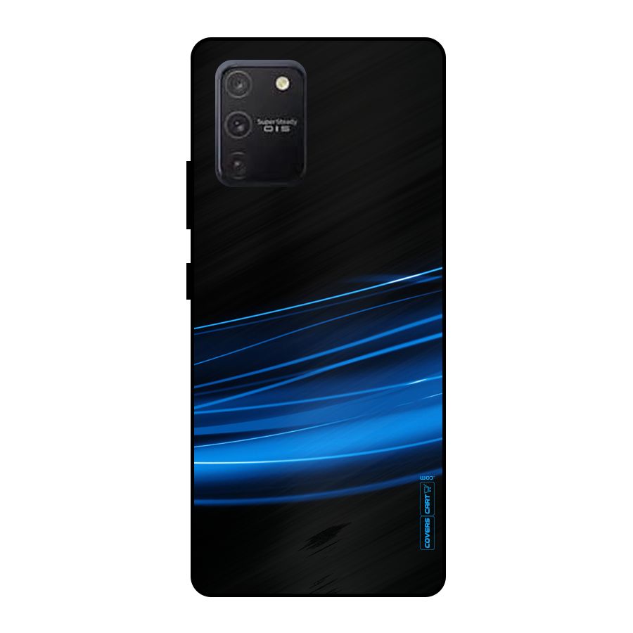 Blue Flow Metal Back Case for Galaxy S10 Lite