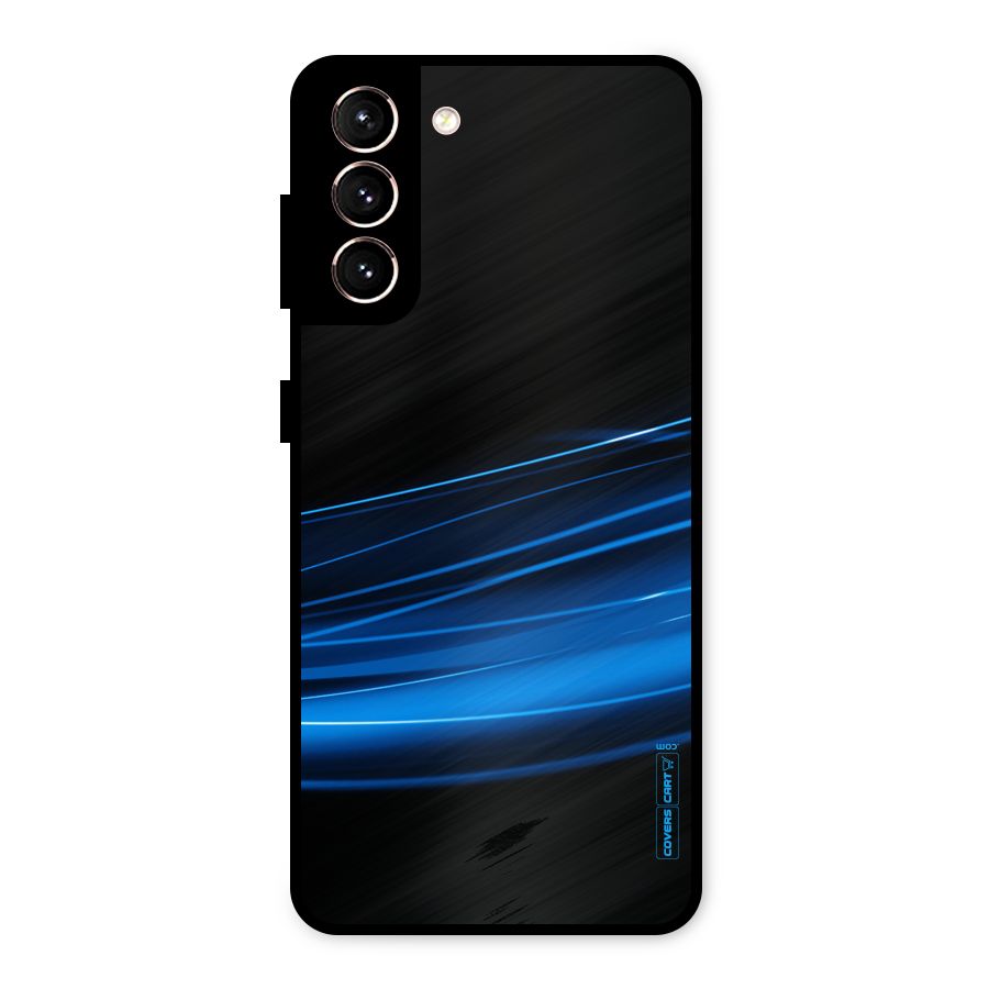 Blue Flow Metal Back Case for Galaxy S21 5G