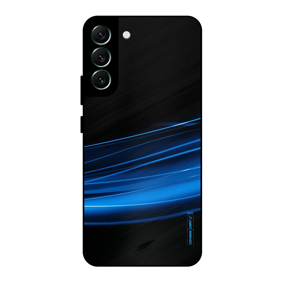 Blue Flow Metal Back Case for Galaxy S22 Plus 5G