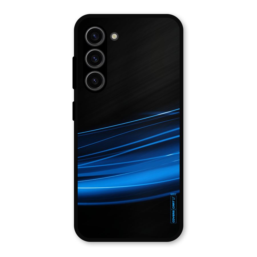 Blue Flow Metal Back Case for Galaxy S23