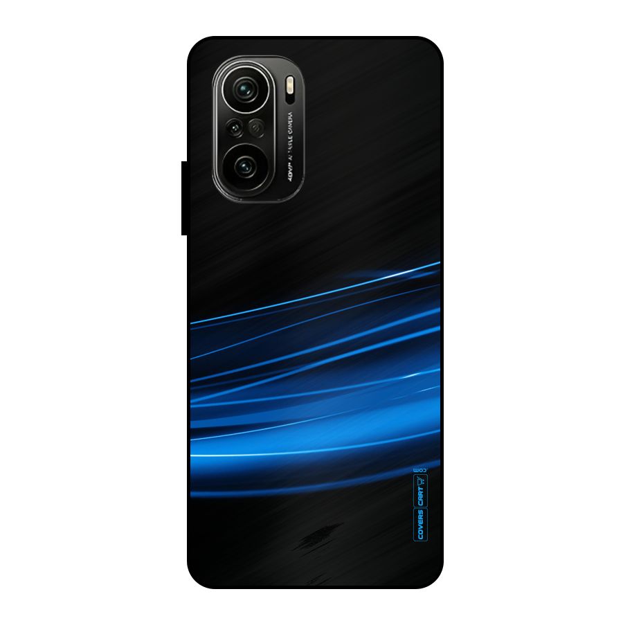 Blue Flow Metal Back Case for Mi 11x
