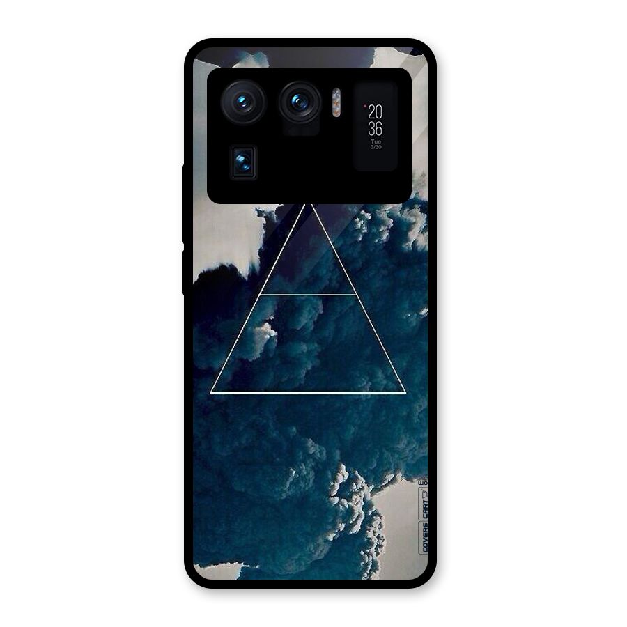 Blue Hue Smoke Glass Back Case for Mi 11 Ultra