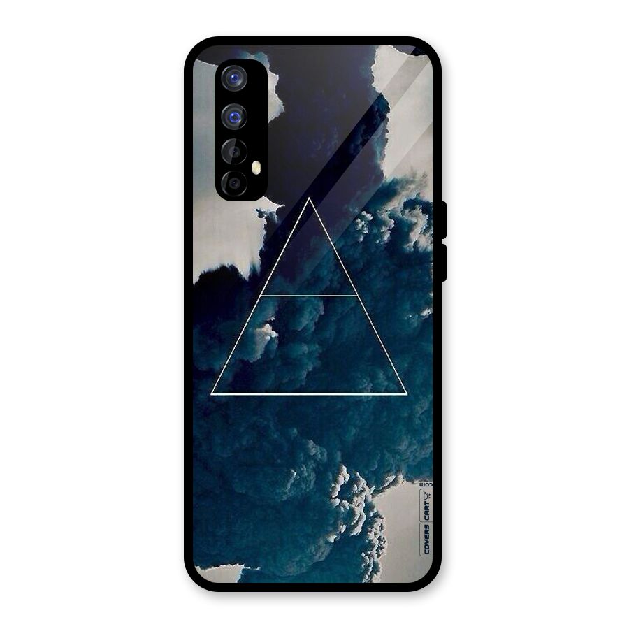 Blue Hue Smoke Glass Back Case for Realme Narzo 20 Pro