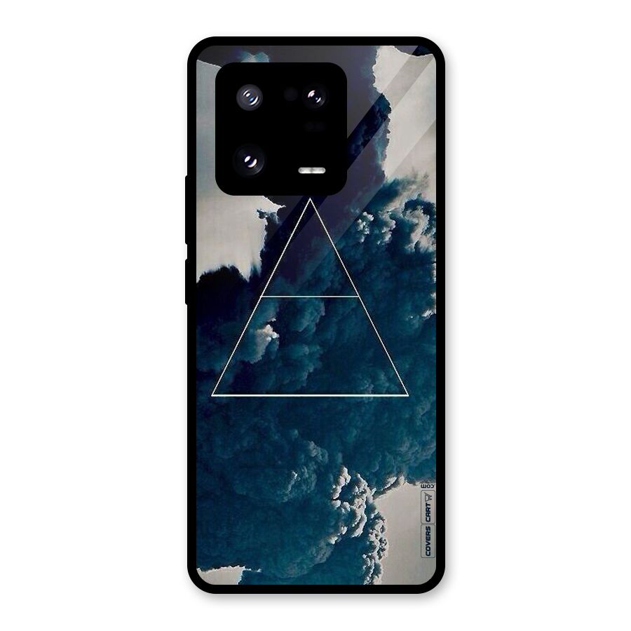Blue Hue Smoke Glass Back Case for Xiaomi 13 Pro