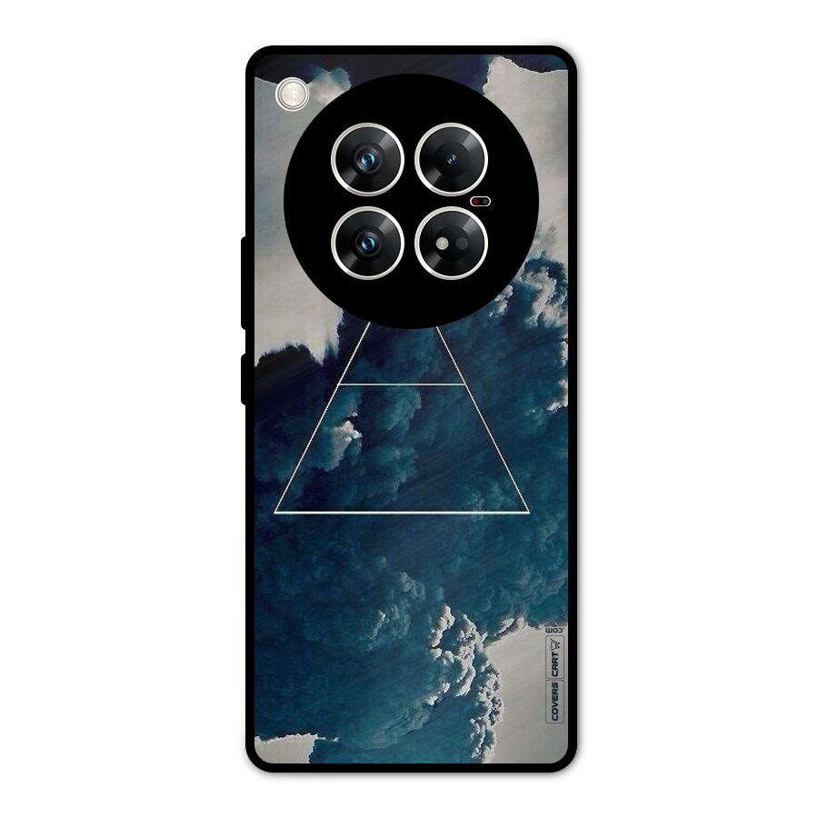 Blue Hue Smoke Metal Back Case for Infinix Zero 40 5G