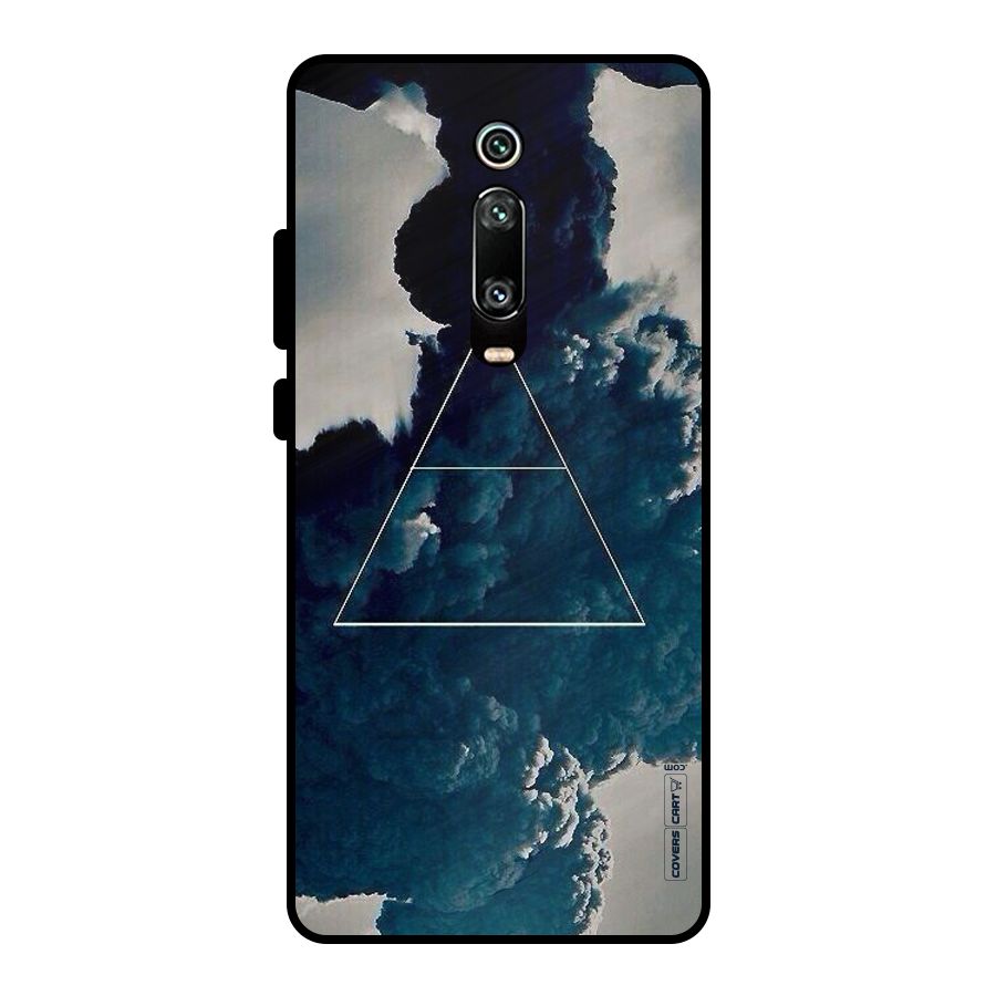 Blue Hue Smoke Metal Back Case for Redmi K20