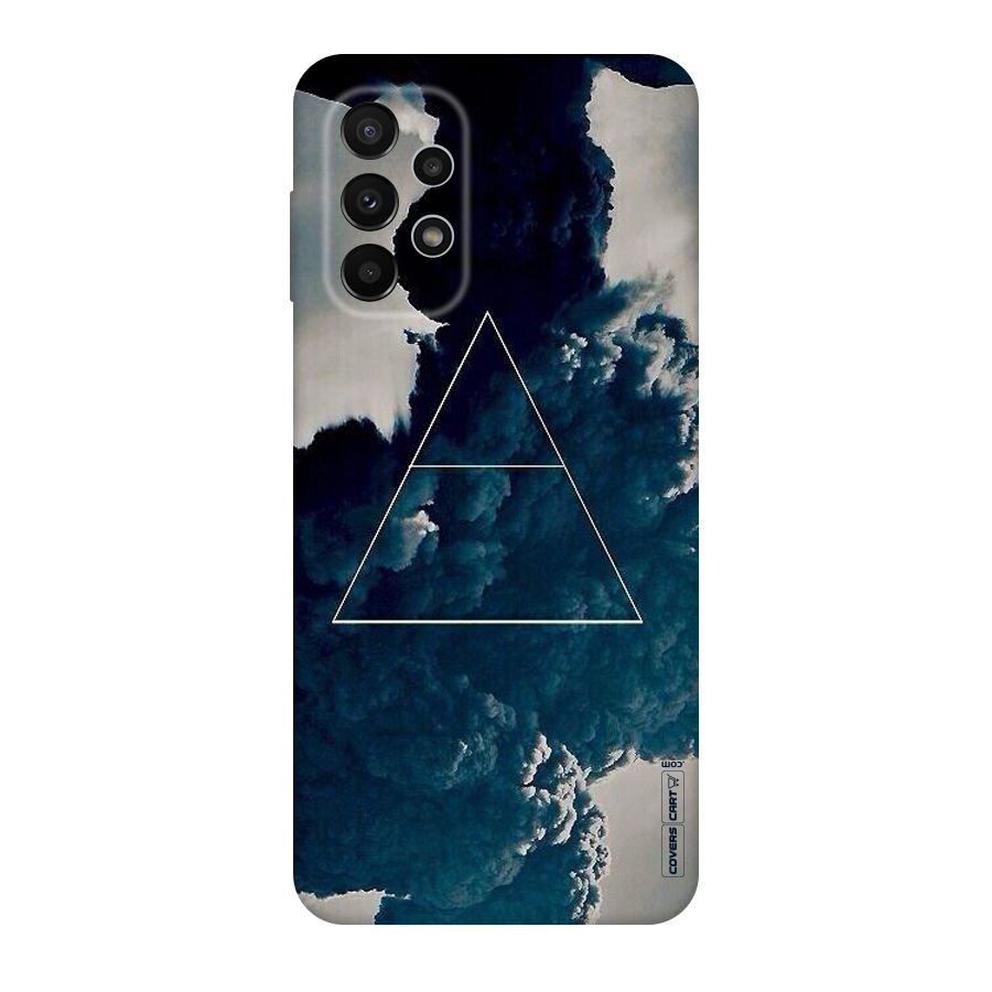 Blue Hue Smoke Original Polycarbonate Back Case for Galaxy A23