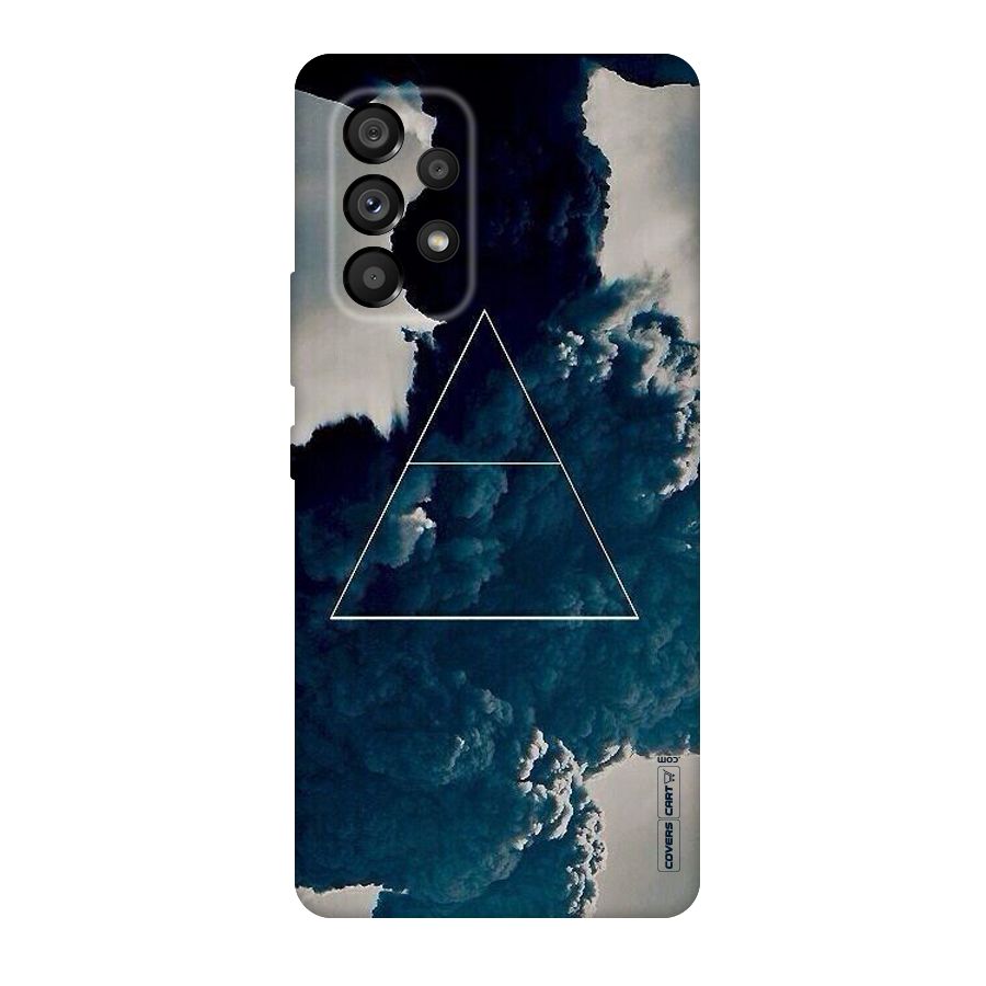 Blue Hue Smoke Original Polycarbonate Back Case for Galaxy A53 5G