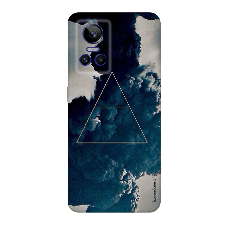 Blue Hue Smoke Original Polycarbonate Back Case for Realme GT Neo 3