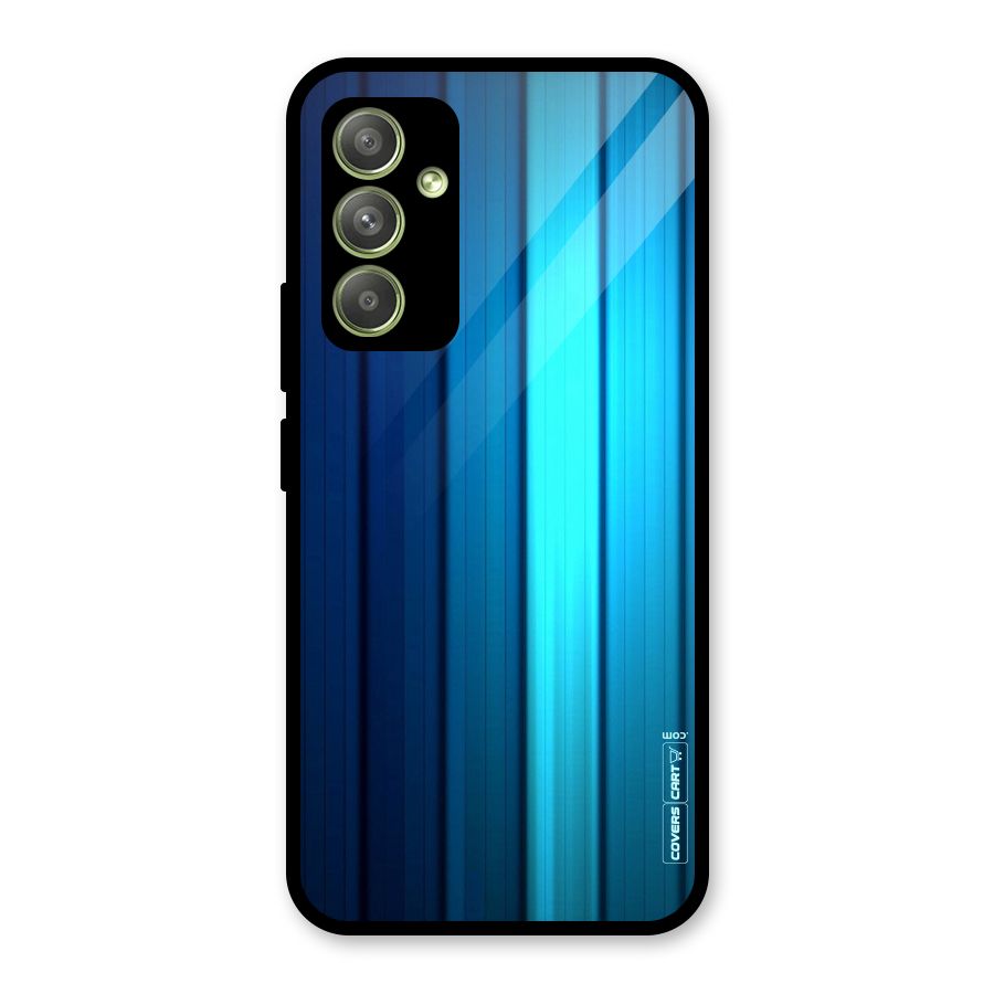 Blue Hues Glass Back Case for Galaxy A54