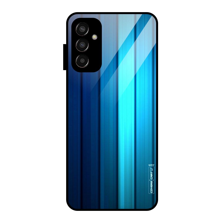 Blue Hues Glass Back Case for Galaxy F13