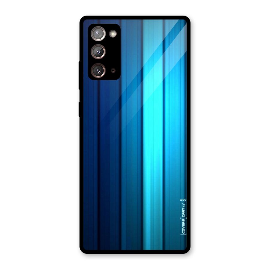 Blue Hues Glass Back Case for Galaxy Note 20