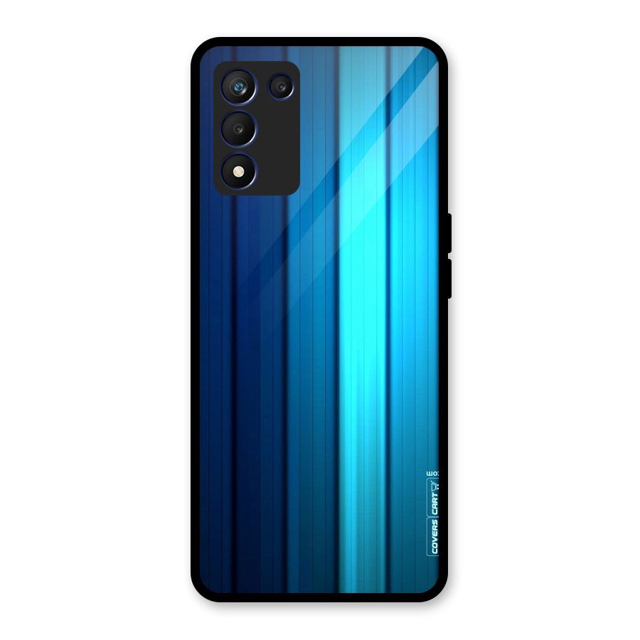 Blue Hues Glass Back Case for Realme 9 5G Speed