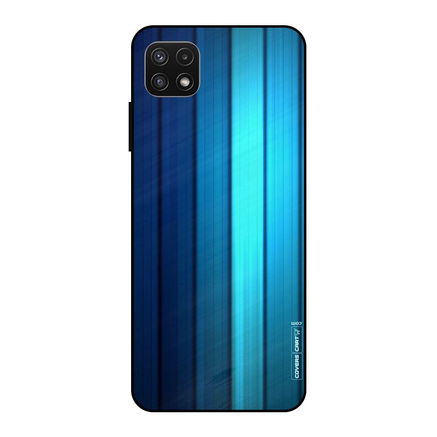Blue Hues Metal Back Case for Galaxy A22 5G