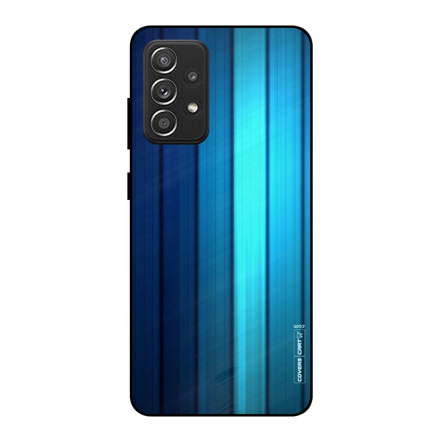 Blue Hues Metal Back Case for Galaxy A52s 5G