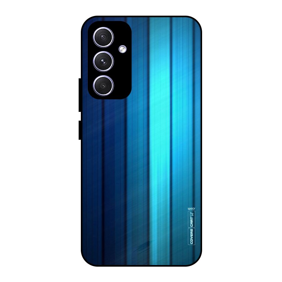 Blue Hues Metal Back Case for Galaxy A54