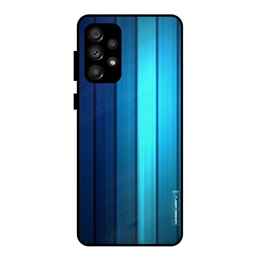 Blue Hues Metal Back Case for Galaxy A73 5G