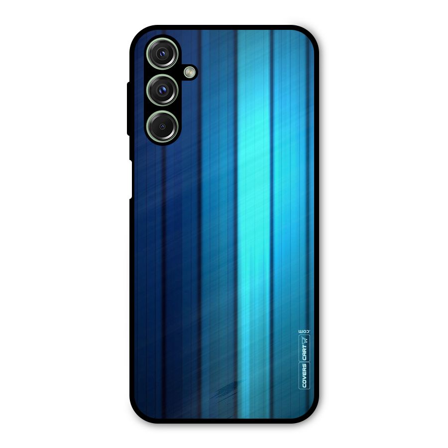 Blue Hues Metal Back Case for Galaxy M34