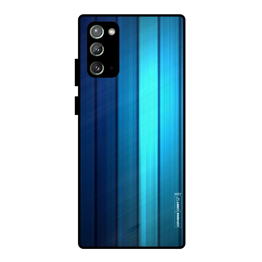 Blue Hues Metal Back Case for Galaxy Note 20