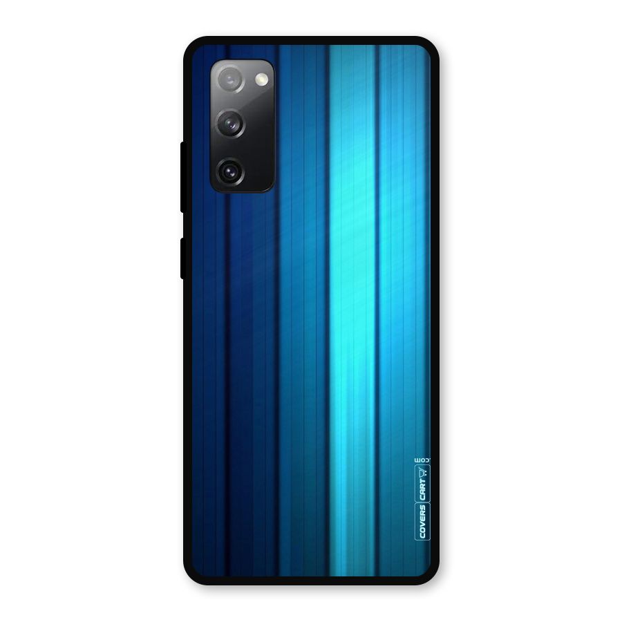 Blue Hues Metal Back Case for Galaxy S20 FE 5G