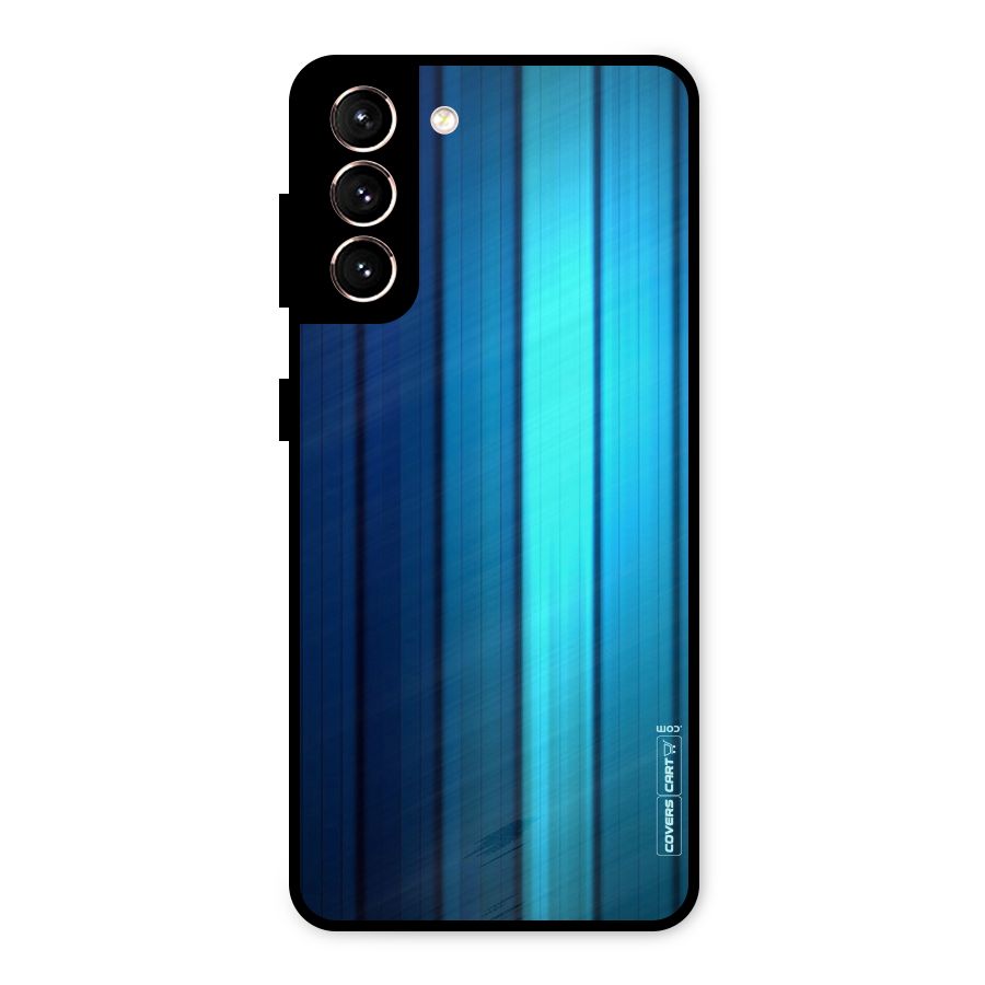 Blue Hues Metal Back Case for Galaxy S21 5G