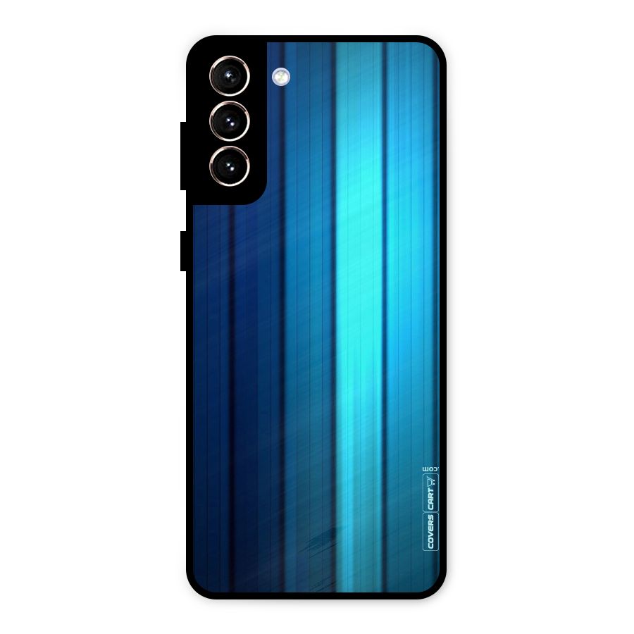 Blue Hues Metal Back Case for Galaxy S21 Plus